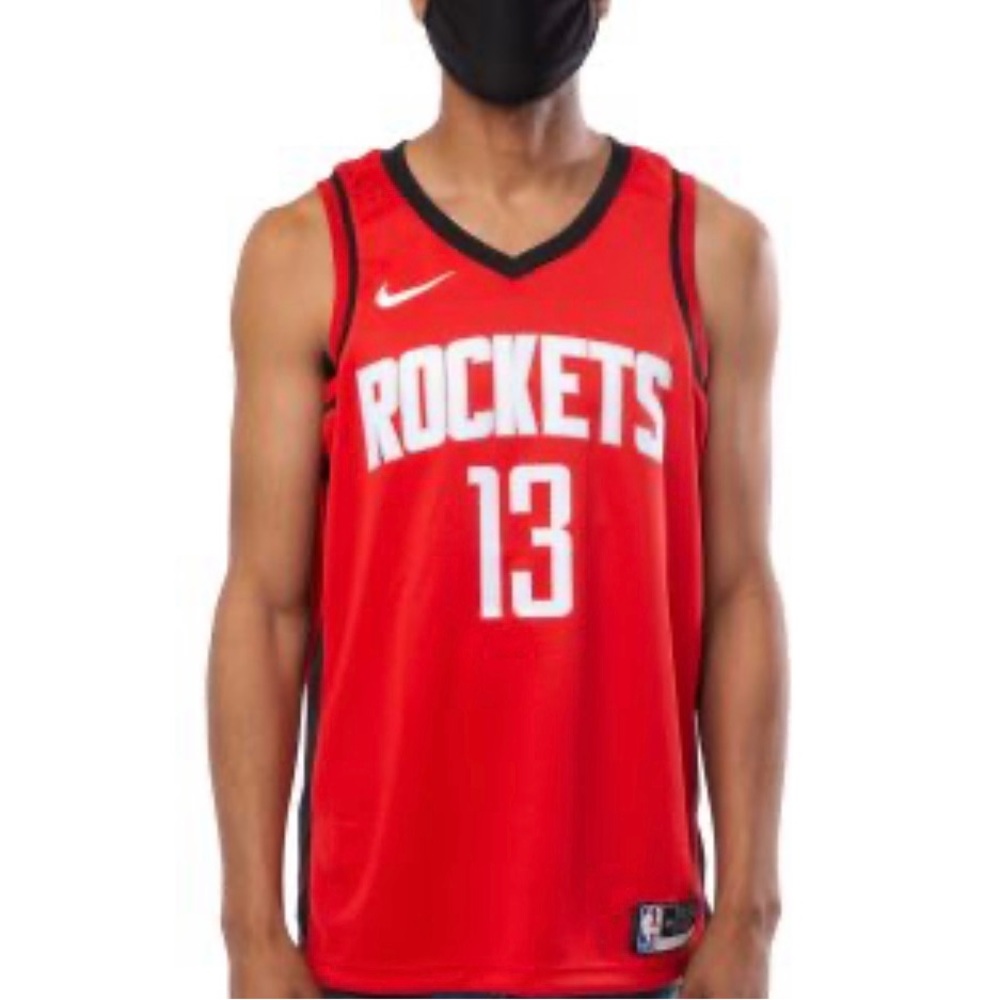 JAMES HARDEN ROCKETS ICON EDITION 2020 SWINGMAN JERSEY (Nike Mens)